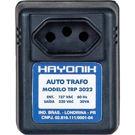 Conversor/Auto Transformador HAYONIK 30VA: 127V para 220V e Vice-Versa - TRP 3022 - imagem 3