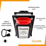 Auto Transformador Clavos 2000VA: Converta 110V ↔ 220V com Segurança e Eficiência - imagem 4