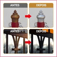 Removedor e Convertedor de Ferrugem à Base de Água 300ml: Proteção Protetora para Metais - imagem 5