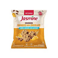 Cookie Integral Damasco c/ Chocolate 120g Jasmine - imagem 1