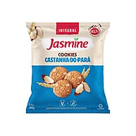 Cookie Vegano Integral Castanha Pará Jasmine 120g - imagem 1