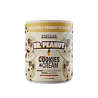 Dr. Peanut Cookies & Cream: Delícia 600g - imagem 4