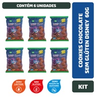 Cookies Disney Sem Glúten: Sabor Chocolate Irresistível! - imagem 1