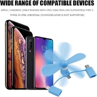 Mini Cooler Celular 3-em-1: Ventoinha Portátil USB - imagem 3