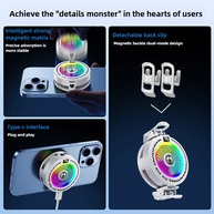 Cooler Gamer FS22: Resfriamento AI Magnético Ultra Rápido - imagem 4