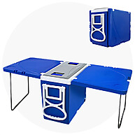 Cooler Térmico 32L: 3x1 com Rodas e Alça - imagem 1