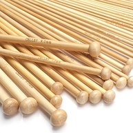 Conjunto de Agulhas de Tricô de Bambu Coowayze - 18 Pares com Tamanhos Variados para Iniciantes e Profissionais - imagem 4