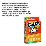 Color Addict Kids: O Jogo de Cartas Divertido da Copag - imagem 2