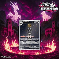 Pokémon Gothitelle Fogo Branco: Blister Triplo Copag - imagem 2