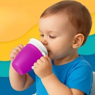 Copo de Treinamento 360° Antivazamento com Alças Ergonômicas - 200ml, Livre de BPA - imagem 3