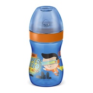 Lillo Copo Evolution Bebedor com Válvula de Ar - 240ml Azul/Laranja - imagem 1