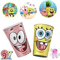 Copo Bob Esponja 180ml Regina – Ideal para Festa Infantil! - imagem 1