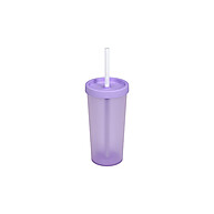 Copo Coza Nutri 500ml Lilás Lavanda – Prático, Seguro e Estiloso - imagem 1