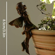 Pingente Decorativo de Vaso em Resina - Escultura Mini Copo para Jardim e Decoração - imagem 3