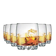 Copo de Vidro Riviera On The Rocks para Whisky 6pcs: Elegância e Estilo em Cada Gole - imagem 1