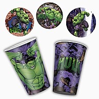 Copo Descartável Hulk 180ml Regina – Festa Incrível! - imagem 1