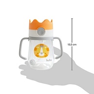 Copo com Válvula Anti-Cólica da Buba - Design Leãozinho com Alça e Canudo Ergonômico - imagem 3