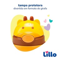 Copo Infantil com Canudo 300ml Girafa - Seguro, Ergonômico e Antivazamento - imagem 4