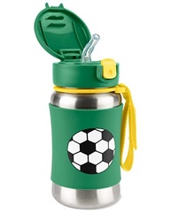 Skip Hop Copo Infantil com Canudo em Aço Inoxidável – Sparks Futebol | Seguro, Ergonômico e Livre de BPA - imagem 4