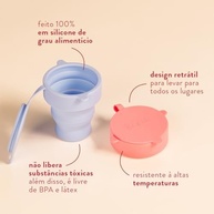 Korui Copo Esterilizador de Silicone - Seguro e Prático para Bebês - imagem 4