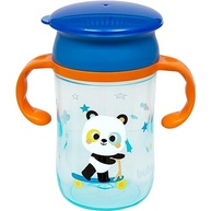 Copo de Treinamento 360° Bubazoo Panda - Giração Total Sem Vazamentos - imagem 2