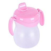 Copo Infantil Rosa Sanremo: Bico, Alça e Segurança! - imagem 1
