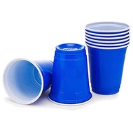 Copo Descartável 400ml Azul Trik Trik - Resistente e Elegante para Bebidas Frias - imagem 2