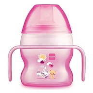 Copo MAM Starter 150ml Rosa - Transição Segura e Divertida para Bebês - imagem 5