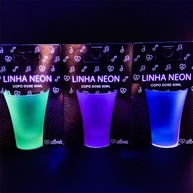 Copo Shot Neon Rosa: Brilhe na Noite! - imagem 1