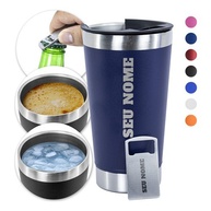 Copo Térmico Personalizado 473ml: Seu Nome! - imagem 1