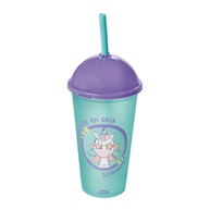 Copo Unicórnio 500ml: Shake Divertido e Seguro! - imagem 1
