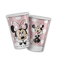 Kit Festa Minnie Rosa: 16 Pratos e 16 Copos! - imagem 2