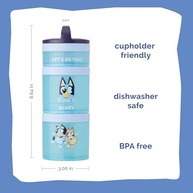 Whiskware Recipientes Empilháveis Bluey - 3 Copos Duráveis e Seguros para Crianças - imagem 4