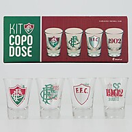 Copos Dose Fluminense: Kit 4 para Torcedores! - imagem 1