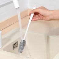 Escova de Silicone para Garrafas e Copos - Cabo Longo Ergonômico - imagem 2