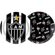 Kit Festa Atlético Mineiro: Pratos e Copos! - imagem 2