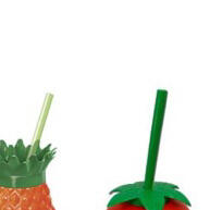 Copos Frutas Tropicais: Festa Divertida! - imagem 1