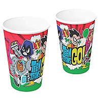 Copos Jovens Titãs GO! 200ml: Festa Temática! - imagem 1