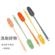 Escova Multifuncional para Copos de Silicone com Cabo Longo - Limpeza Profunda e Segura para Mamadeiras e Garrafas - imagem 4