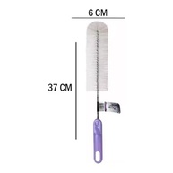 Escova de Lavar Garrafa em Nylon Longa - Limpeza Profunda e Fácil para Garrafas e Copos - imagem 3