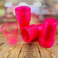 Copos Neon Rosa 200ml: Festa Vibrante! - imagem 1