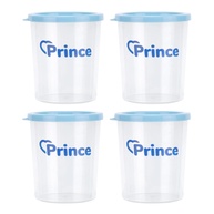Kit 4 Copos Potes para Leite Materno 60ml com Tampa - Segurança e Conveniência para Mães Modernas - imagem 1