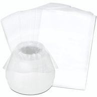 ECuoPix Revestimentos Transparentes para Copos de Pulverizador de Tinta - 50 Unidades | Fácil Troca de Cor e Limpeza - imagem 2