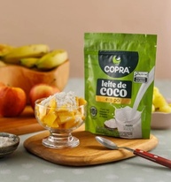 Kit 3x Leite de Coco em Pó Vegetal Natural 100g Copra - imagem 4