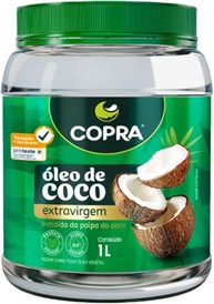 Óleo de Coco Extravirgem 1Litro Copra - imagem 1