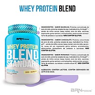 Kit Suplementos BRN Foods: Whey + Creatina + BCAA + Coqueteleira - imagem 2