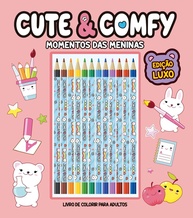 Cute & Comfy: 12 Lápis de Cor Edição de Luxo para Momentos Criativos das Meninas - imagem 1