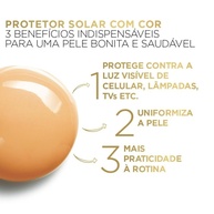 L'Oreal UV Defender: Proteção Facial FPS60 + Cor - imagem 2