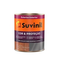 Tinta Esmalte Sintético Cor e Proteção Brilhante Para Madeira e Metal Cinza Médio 900ml - SUVINIL - Tinta Esmalte Sintético Cor e Proteção Brilhante Para Madeira e Metal Cinza Médio 900ml - SUVINIL - imagem 1