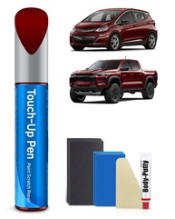 Kit de Tinta de Retoque Chevrolet - Cor Vermelha Cajun - Reparo Profissional de Arranhões e Lascas - imagem 1